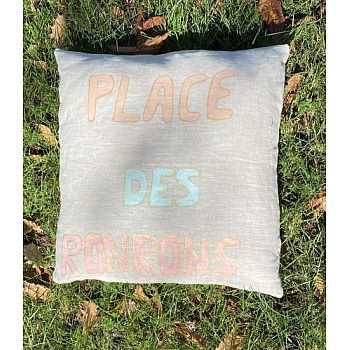 Coussin Place des Ronrons