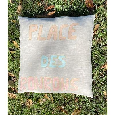 Coussin Place des Ronrons