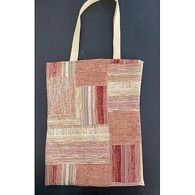 Tote Bag Beige rouge